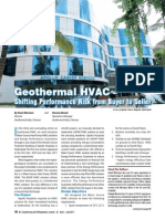 Geothermal HVAC: Shifting Performance Risk From Buyer To Seller