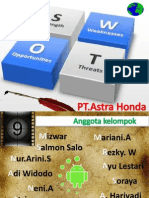 Slide Makalah Manajemen Strategi PT - Astra Honda Motor PDF