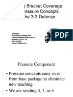 33 Defense - Bracket Coverage & Pressure Concepts - John Rice