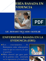 Enfermería Basada en Evidencia Dos