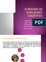 Screening de Habilidades Cognitivas