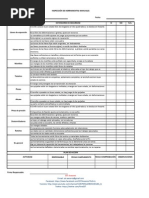 Formato Inspección de Herramientas Manuales