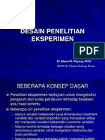 Desain Eksperimen