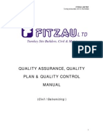 Turnkey Site Builders, Civil & Maintenance: Quality Assurance, Quality Plan & Quality Control Manual