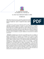 Legislación Sobre Venta Condicional de Muebles e Inmuebles