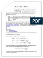 Pid Controllers in Bestune: Standard Independent Pid Controller