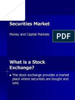 Securities Market: Money and Capital Markets