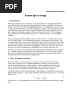 Raman Spectroscopy: February 15, 2006 Advanced Physics Laboratory