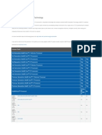 About Intel Virtualization Supported CPUs