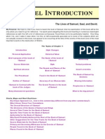 1samuel Introduction: 1samuel Introduction The Lives of Samuel, Saul, and David