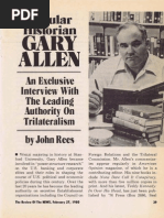 John Rees Interviews Gary Allen