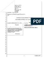 Largan Precision v. Samsung Electronics Et. Al.