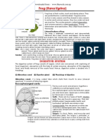 Biology - Zoology Unit 7 Detailed Study of Frog