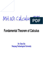 Fundamental Theorem of Calculus