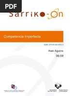 Competencia Imperfecta (Sarriko)