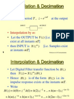 14 Interpolation Decimation