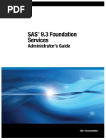 SAS 9.3 Foundation Services: Administrator's Guide