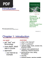 Computer Networking: A Top Down Approach: 6 Edition Jim Kurose, Keith Ross Addison-Wesley March 2012