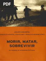 Casanova, Julian - Morir, Matar, Sobrevivir - Guerra Civil Española.