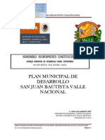 Sagarpa Valle Nacional Plan de Desarrollo 559