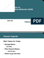 Cisco Net Workers 2006 - SAN-1501 - Introduction To Storage Area Networking