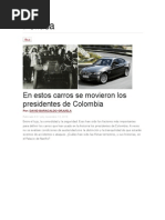 Política Autos de Presidenciales