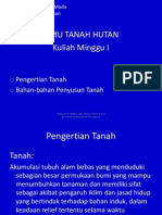 Bahan-Bahan Penyusun Tanah