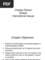 Chapter Eleven Global/ International Issues