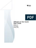 Sun and VMWare Quick Start Guide