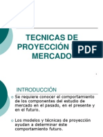 1.9 Tecnicas de Proyeccion