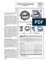 CAR-II - (R) - Constant Airflow Regulator - Prod Specs Tech Data