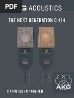 The Ne T Generation C 414: C 414B-LS / C 414B - LII