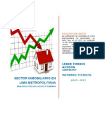 Sector Inmobiliario en Lima Metropolitana