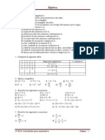 PES 1ESO Algebra