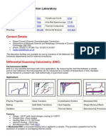 Polymer Characterisation Laboratory