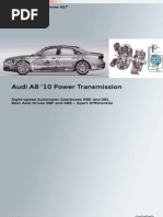 SSP457 Audi A8 2010 Power Transmission