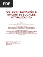 Osteointegración e Implantes Bucales. Actualización PDF