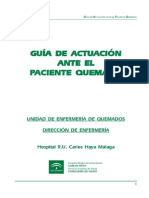 Unidad de Enfermería de Quemados Dirección de Enfermería: G A P Q