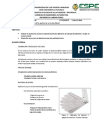 Informe Calibración de Válvulas