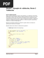 Struts2 - Ejemplo de Validación PDF