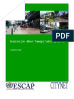 Sustainable Urban Transportation Systems