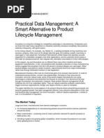 Practical Data Management A Smart Alternative To Product Lifecycle Management