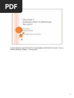 Chapter 1 Introduction To Network Security