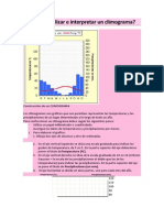 Cómo Analizar e Interpretar Un Climograma