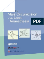 Who MC Local Anaesthesia