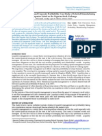 Liquidity Management and Corporate Profitability: Case Study of Selected Manufacturing Companies Listed On The Nigerian Stock Exchange