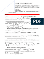 Ejemplo Resuelto para Ciclo Otto