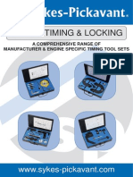 Sykes-Pickavant Engine Timing Leaflet