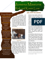 Love Newsletter 2009-07