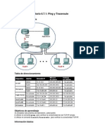 6.7.1 Practica de Laboratorio Ping y Tracerouter